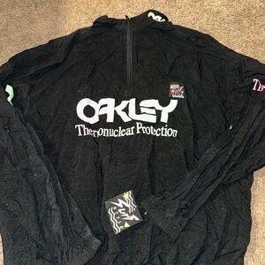 Surf Style Black Jacket with Neon Accents